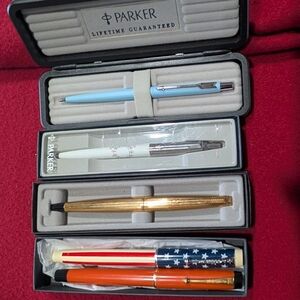 Bundle Five Parker Pens .